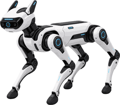Robot quadrupède autonome pour rondes de sécurité